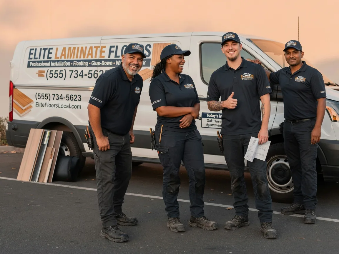Laminate flooring installation company in Gayville, SD